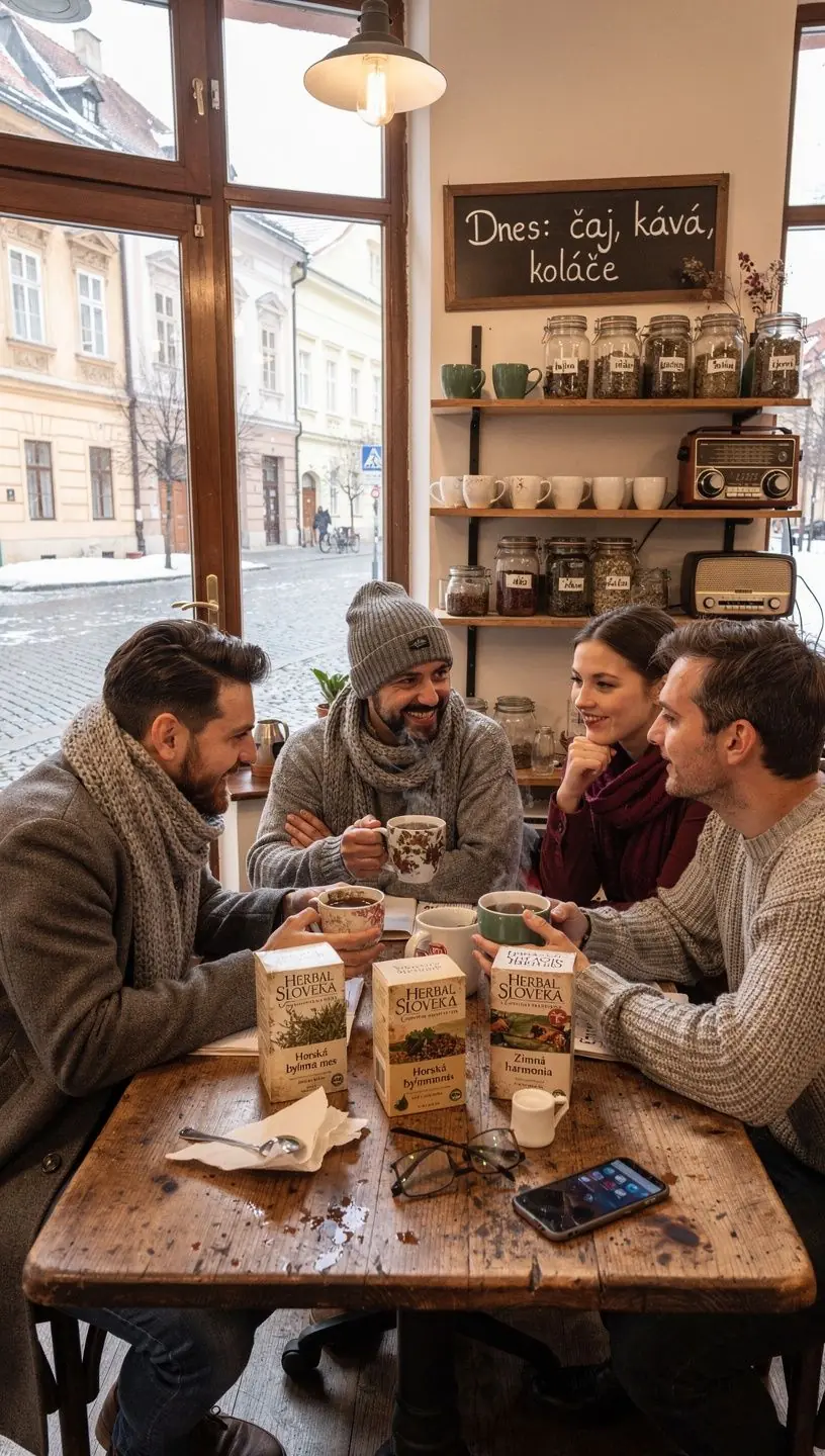 Pohľad na prírodné ingrediencie určené na výrobu čaju.