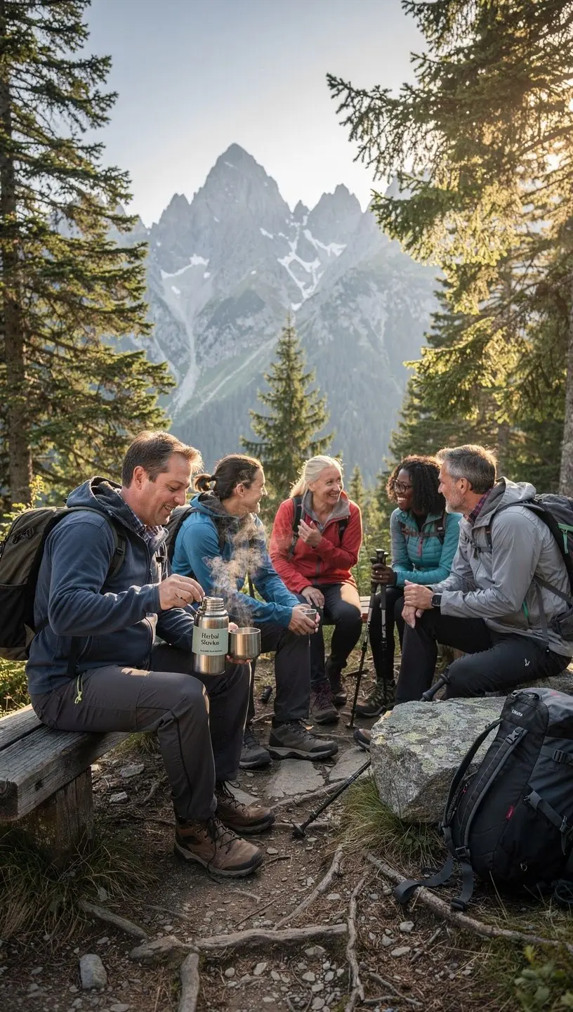 Prírodné ingrediencie na prípravu čaju rozložené na bielej doske